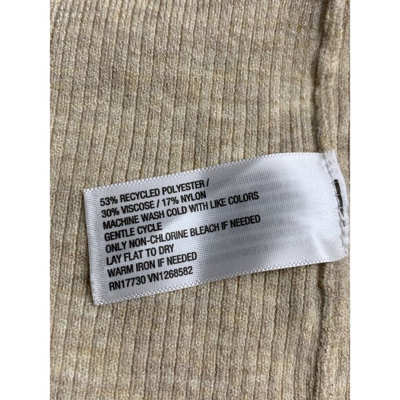 Ava & Viv Womens Neutral Beige Oatmeal Color Open-Front Cardigan Plus Size 3X - Picture 12 of 14